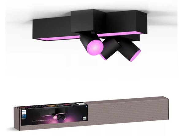 Philips Hue CENTRIS LED RGBW spot reglabil 3xGU10/4,2W + LED/11W