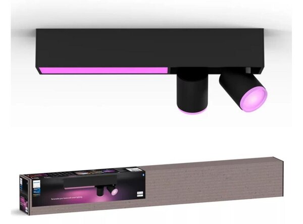 Philips LED RGBW Hue CENTRIS spot reglabil 2xGU10/4,2W + LED/11W