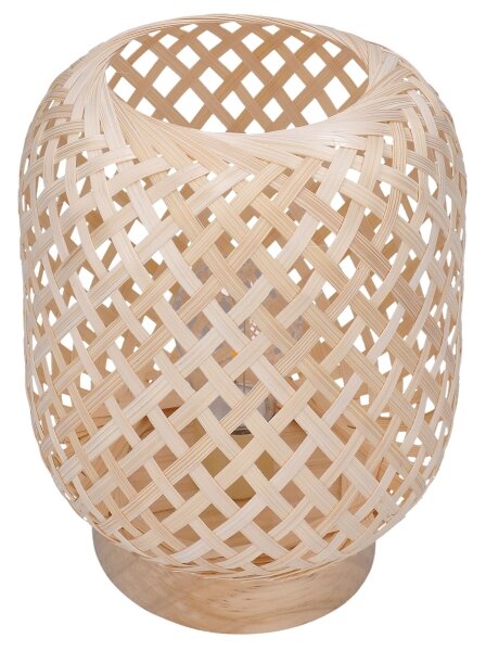 Lampă LED decorativă de masă Solight WO3107 LED/2xAAA ratan