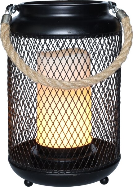 Lampă LED decorativă de masă Solight WO3101 LED/3xAA negru