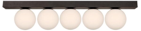 Plafonieră Zuma Line 1202 SPHERE 5xG9/8W/230V negru