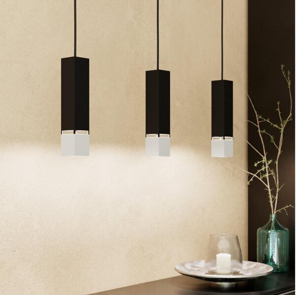 Lustră LED pe cablu BUTRANO 3xGU10/4,5W/230V Eglo 99698