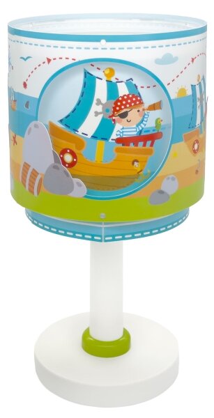 Veioză pentru copii Dalber 60651 PIRATE ISLAND 1xE14/8W/230V