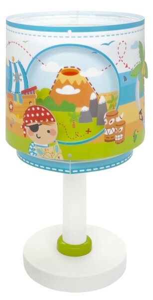 Veioză pentru copii Dalber 60651 PIRATE ISLAND 1xE14/8W/230V