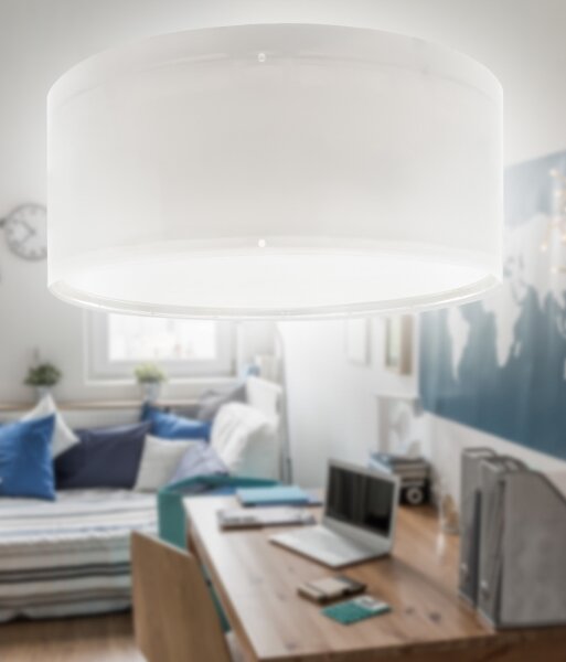 Plafonieră pentru copii Dalber 42006E COLOR LIGHT 2xE27/15W/230V alb