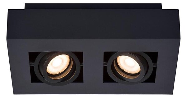 Spot LED Lucide 09119/11/30 XIRAX 2xGU10/5W/230V negru