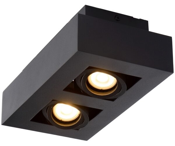 Spot LED Lucide 09119/11/30 XIRAX 2xGU10/5W/230V negru
