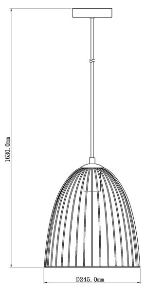 Lustră pe cablu Lucide 74417/01/33 MACARONS 1xE27/40W/230V d. 24,5 cm verde