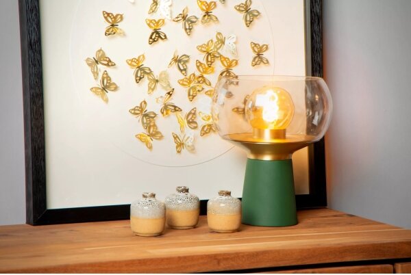 Lampă de masă Lucide 05540/01/33 FARRIS 1xE27/25W/230V verde