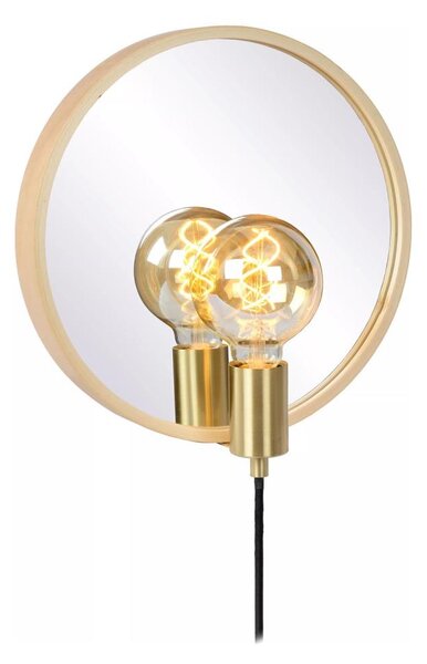 Aplică cu oglindă Lucide 36213/31/72 REFLEX 1xE27/25W/230V bej