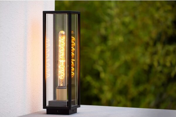 Lampă de exterior Lucide 27805/50/30 LAURENS 1xE27/15W/230V IP54 50 cm negru