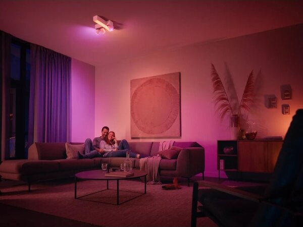 Spot LED RGBW dimabil Philips Hue CENTRIS 3xGU10/4,2W + LED/11W