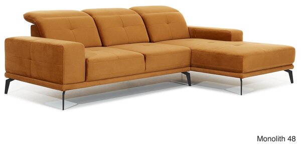 Colțar lemn masiv Fix Bellaire 265x175cm Personalizabil - Primo 88, Fara Taburet