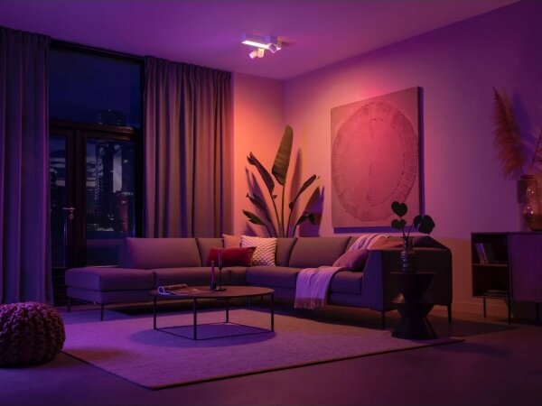 Spot LED RGBW dimabil Philips Hue CENTRIS 3xGU10/4,2W + LED/11W