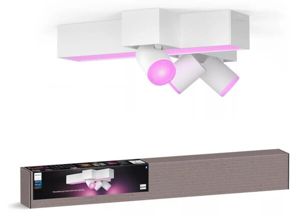 Spot LED RGBW dimabil Philips Hue CENTRIS 3xGU10/4,2W + LED/11W