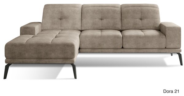 Colțar lemn masiv Fix Bellaire 265x175cm Personalizabil - Primo 88, Fara Taburet