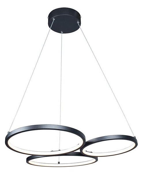 Lustră LED pe cablu Rabalux 72297 FORMAND LED/38W/230V negru