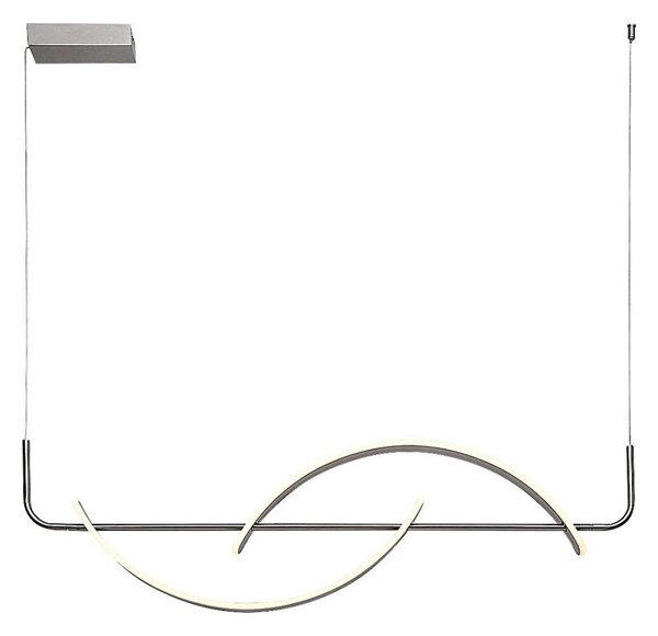 Lustră LED pe cablu Rabalux 72233 JARNELLE LED/35W/230V