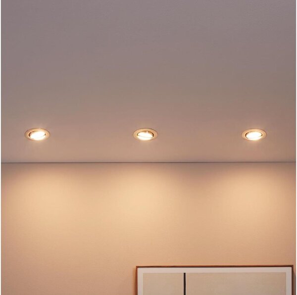 Eglo 94408 - Set de 3 spoturi LED încastrate PENETO 3xGU10-LED/5W/230V