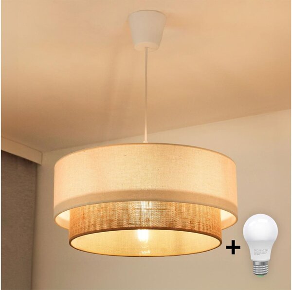 Lustră LED pe cablu Brilagi BOHO STYLE 1xE27/15W/230V d. 40 cm