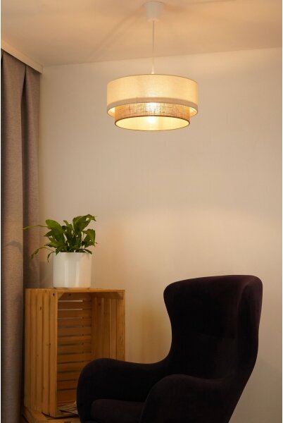 Lustră LED pe cablu Brilagi BOHO STYLE 1xE27/15W/230V d. 40 cm