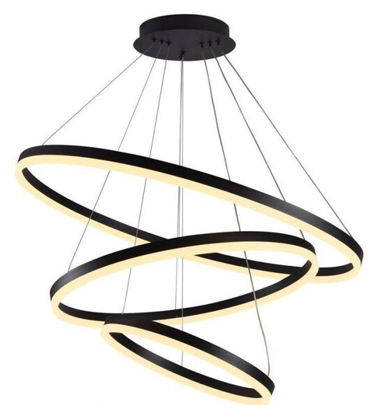 Lustră LED dimabilă pe cablu LED/125W/230V 3000-6500K + telecomandă