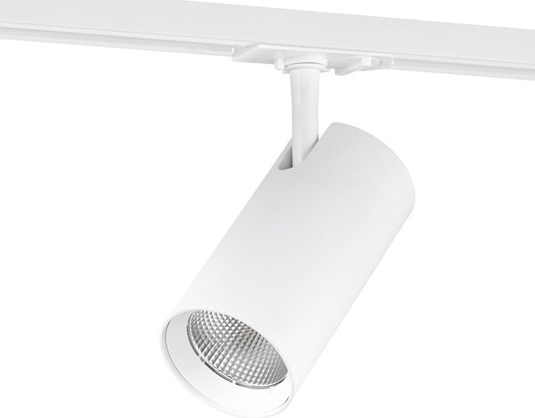 Spoturi Lindby, Linaro, reglabil, Alb, Camera de zi, Aluminiu, Modern