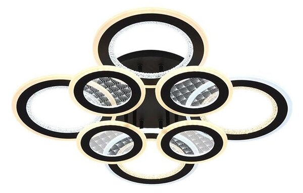 Lustră LED dimabilă aplicată LED/200W/230V 3000-6500K + telecomandă
