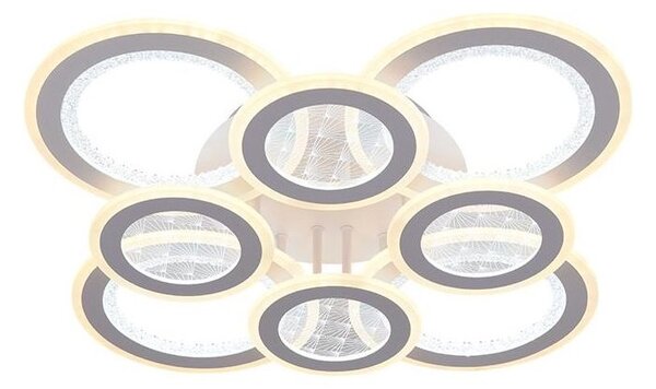 Lustră LED dimabilă aplicată LED/200W/230V 3000-6500K + telecomandă
