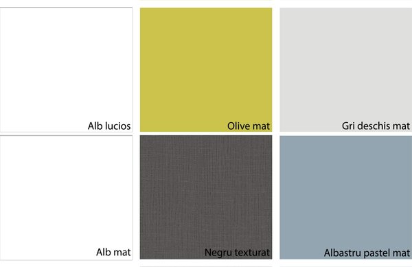 Set lemn masiv Mobilier Baie Suspendat Dario