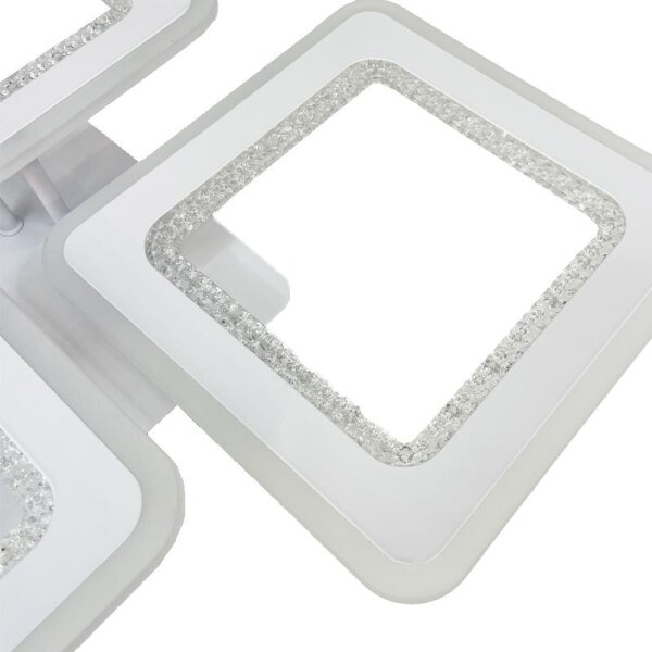 Lustră LED dimabilă aplicată LED/95W/230V 3000-6500K + telecomandă