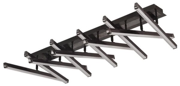 Lustră LED dimabilă aplicată LED/125W/230V 3000-6500K + telecomandă