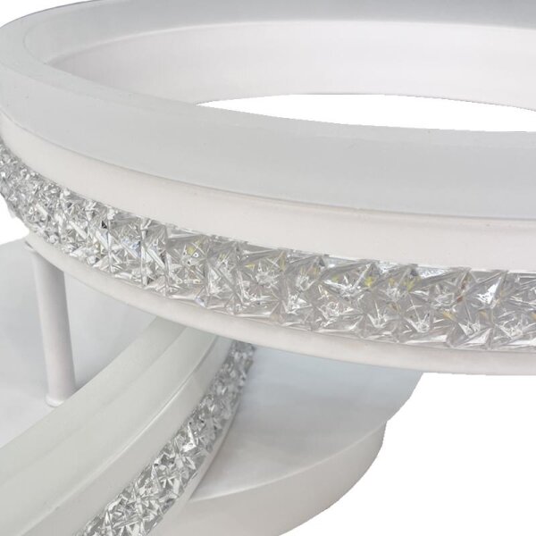 Lustră LED dimabilă aplicată LED/110W/230V 3000-6500K + telecomandă
