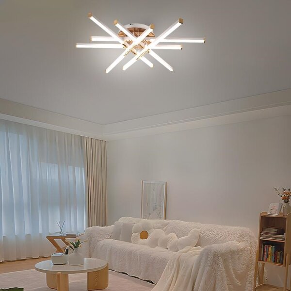 Lustră LED dimabilă aplicată LED/90W/230V 3000-6500K + telecomandă