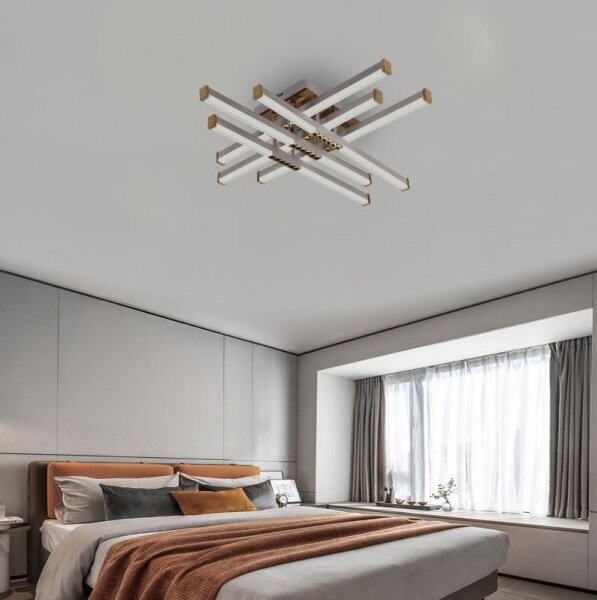 Lustră LED dimabilă aplicată LED/90W/230V 3000-6500K + telecomandă