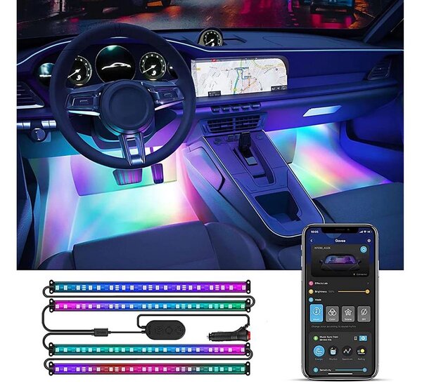 Benzi LED RGBIC auto inteligente Govee