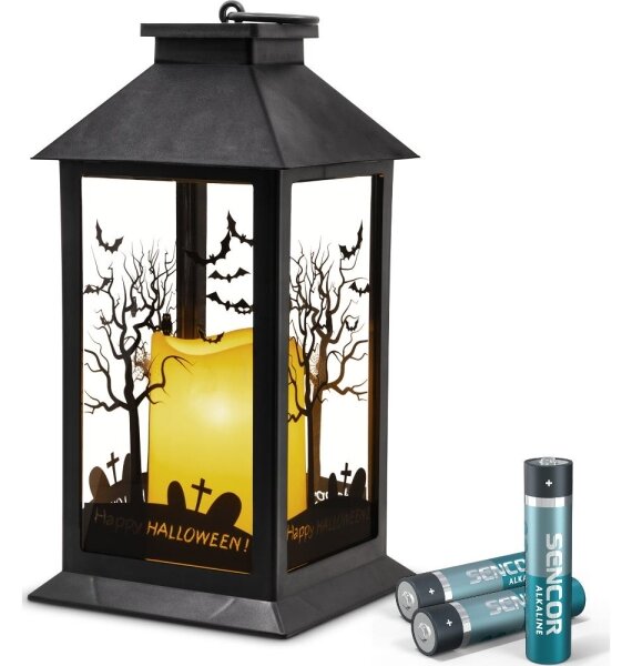 Decorațiune LED HALLOWEEN Retlux LED/3xAAA/alb cald, felinar