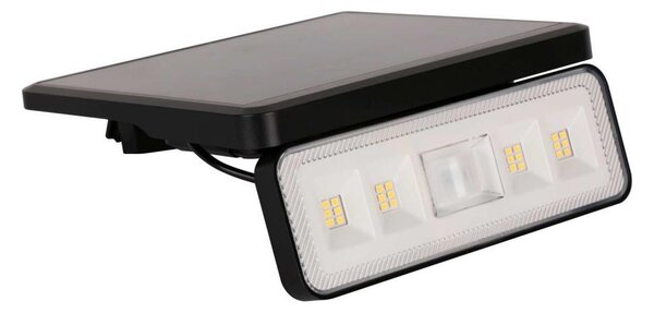 Proiector LED solar cu senzor LED/8W/3,7V 2000 mAh IP54 negru