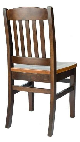 Scaun lemn masiv Milton Configurabil, 45 × 43 × 88,5 cm - Alb