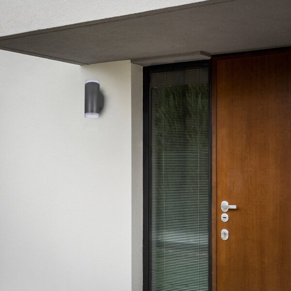 Aplică de exterior Brilagi MATERA 2xGU10/30W/230V antracit IP54