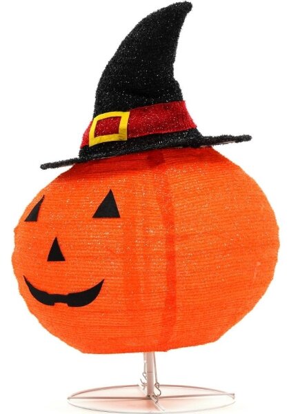 Decorațiune LED de exterior HALLOWEEN Retlux LED/3xAA/alb cald IP44 dovleac