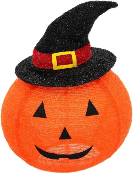 Decorațiune LED de exterior HALLOWEEN Retlux LED/3xAA/alb cald IP44 dovleac