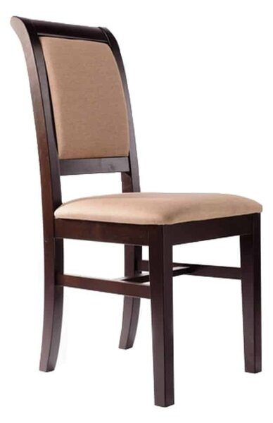 Scaun lemn masiv Malcolm Configurabil, 48,5 × 46,5 × 98,5 cm - Alb