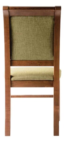 Scaun lemn masiv Malcolm Configurabil, 48,5 × 46,5 × 98,5 cm - Alb