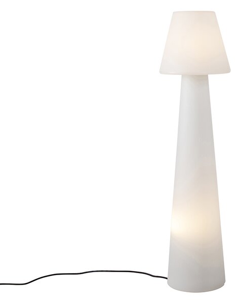 Lampa de podea de design pentru exterior alb IP44 - Katrijn