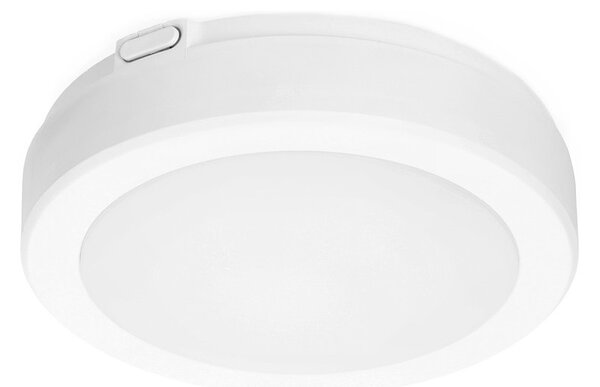Plafonieră LED cu senzor pentru baie NAIROS LED/12W/230V IP65 cm alb + telecomandă