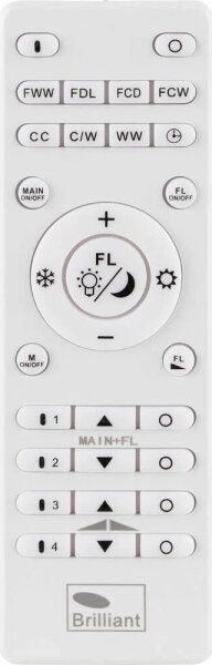 Plafonieră LED dimabilă Brilliant LAURICE LED/24W/230V 2700-6500K + telecomandă