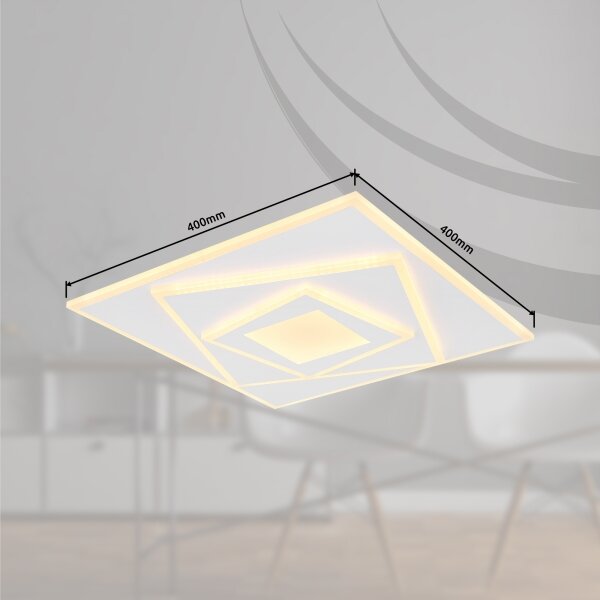 Plafonieră LED Globo 48539-24 HORNI LED/24W/230V