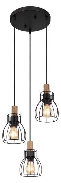 Lustră pe cablu Globo 15326-3H1 MINA 3xE27/40W/230V