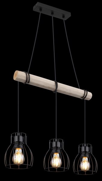 Lustră pe cablu Globo 15326-3H MINA 3xE27/40W/230V
